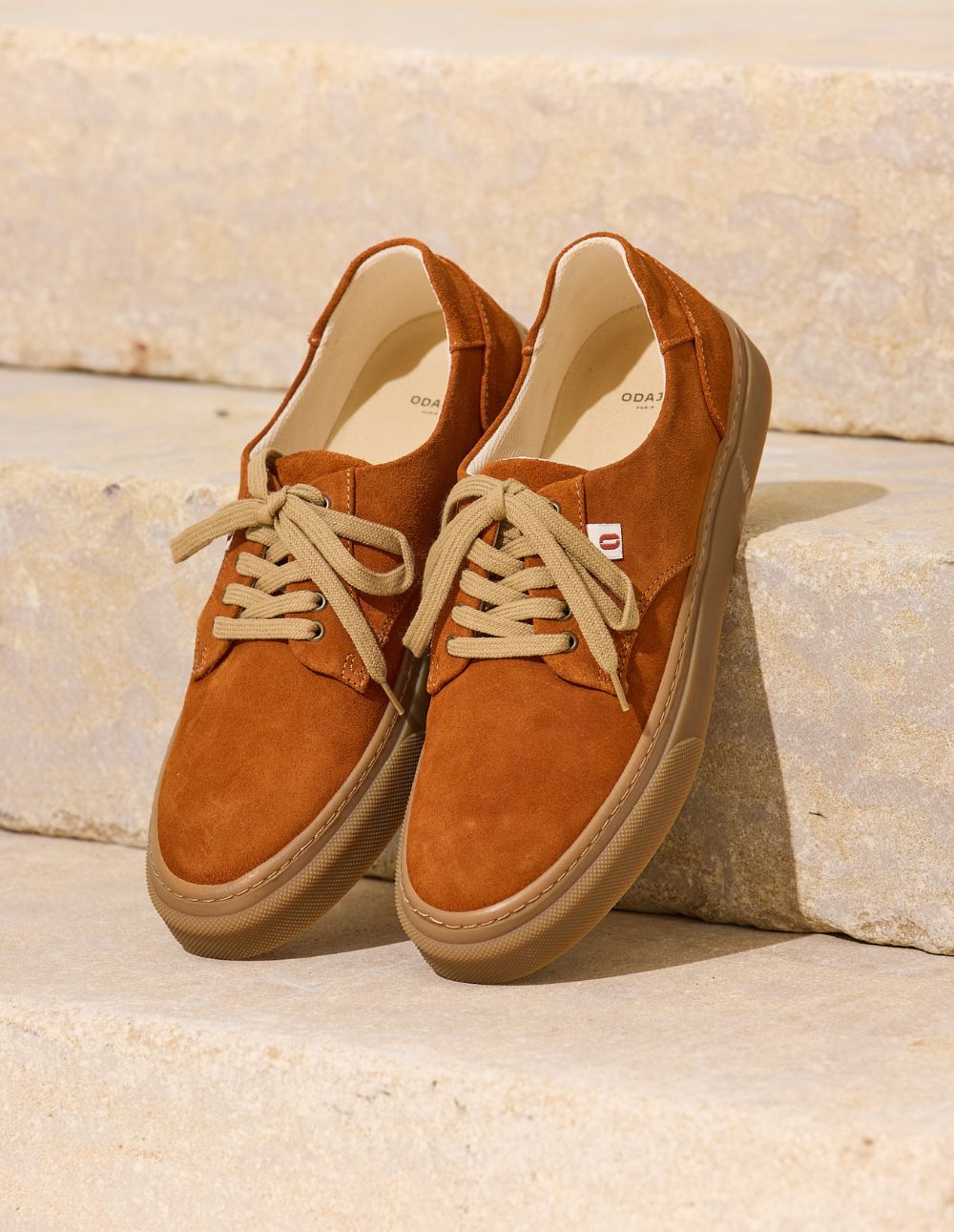 Baskets basses Alexandre - Terracotta