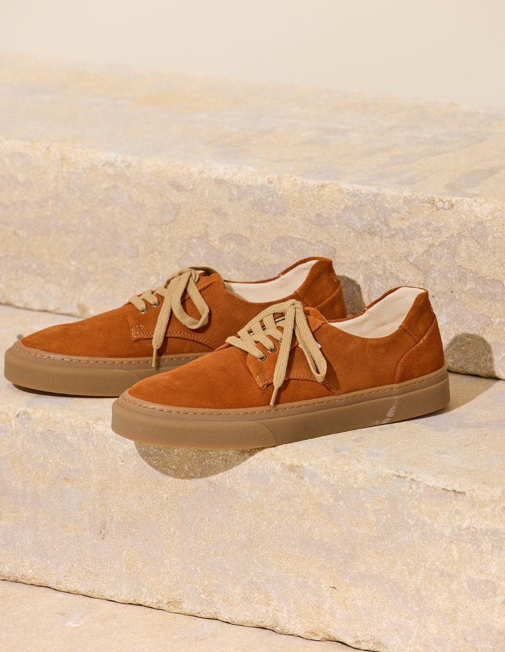 Baskets basses Alexandre - Terracotta