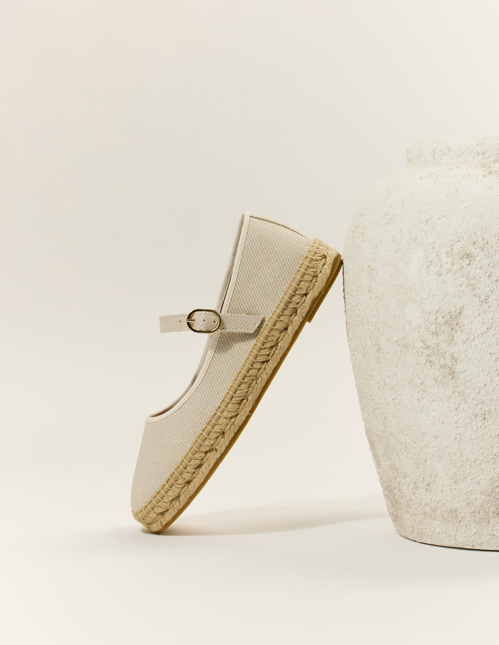 Bebi Espadrilles - Beige canvas