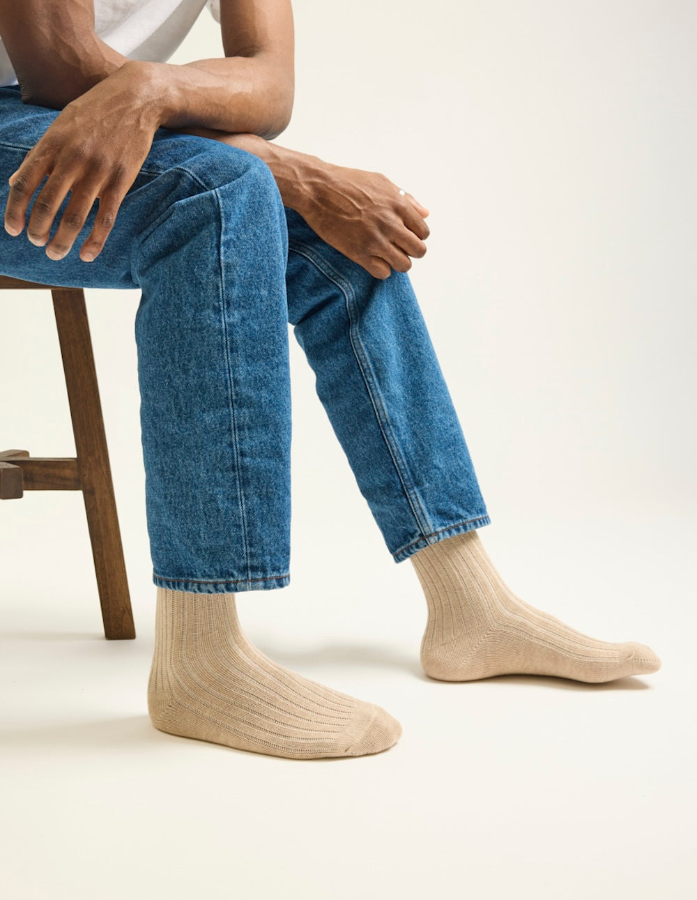 Pack de 2 Chaussettes - Chaussettes épaisses Noir beige