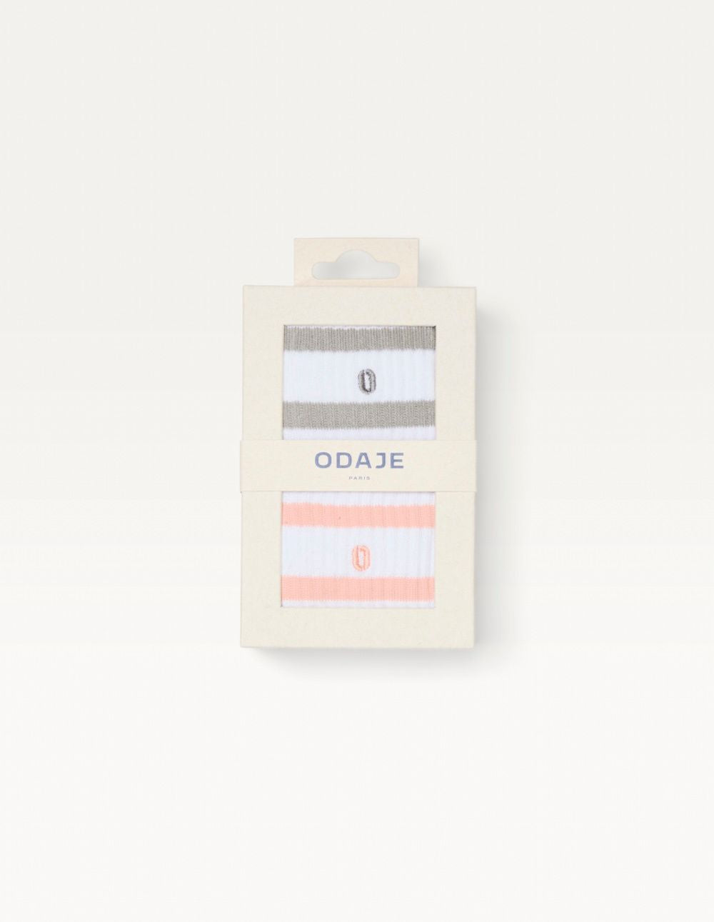 2-Pair Sock Pack - Grey and Pink Sport