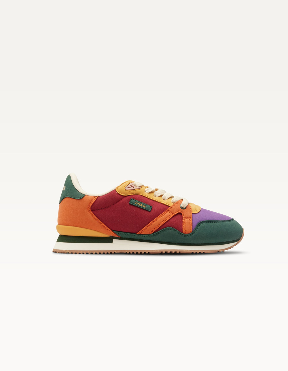 Sneakers orange femme best sale