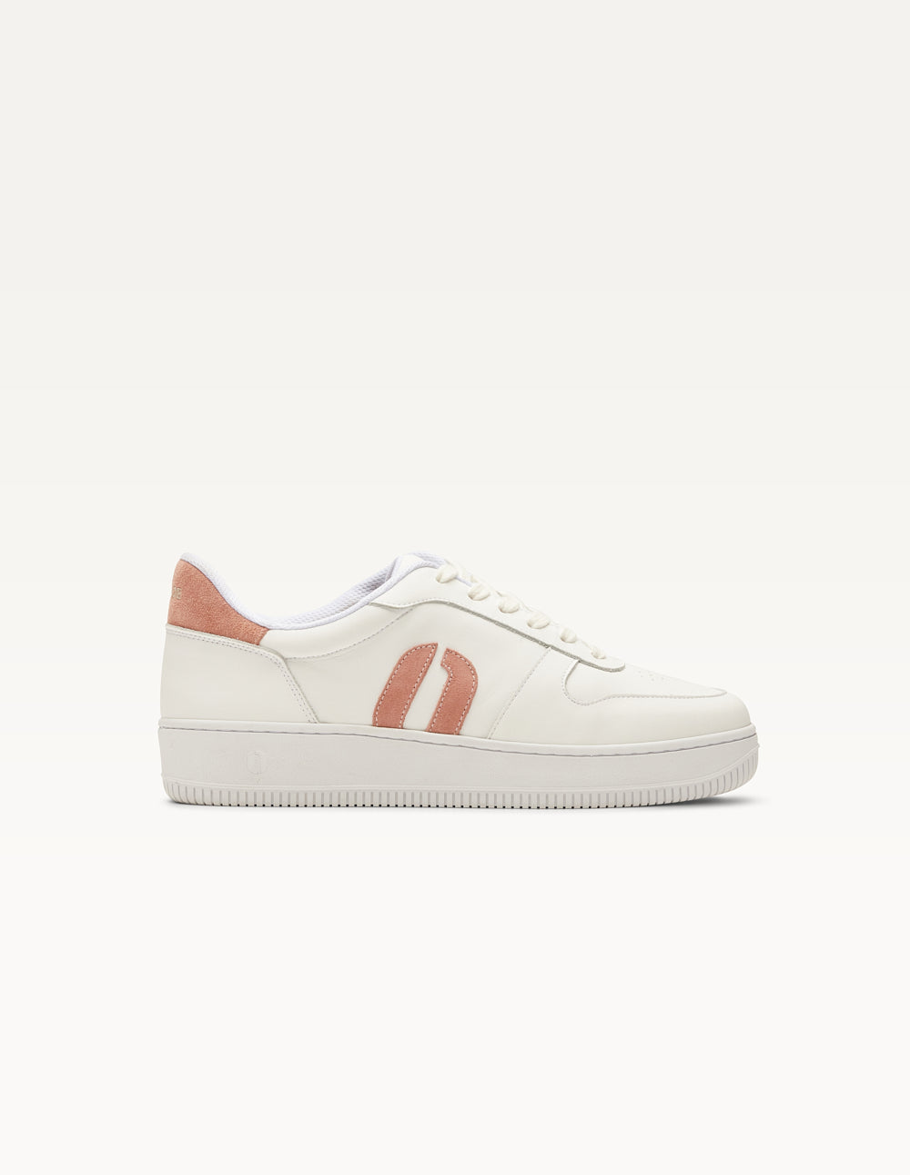 Baskets basses Marilou - Blanc rose clair