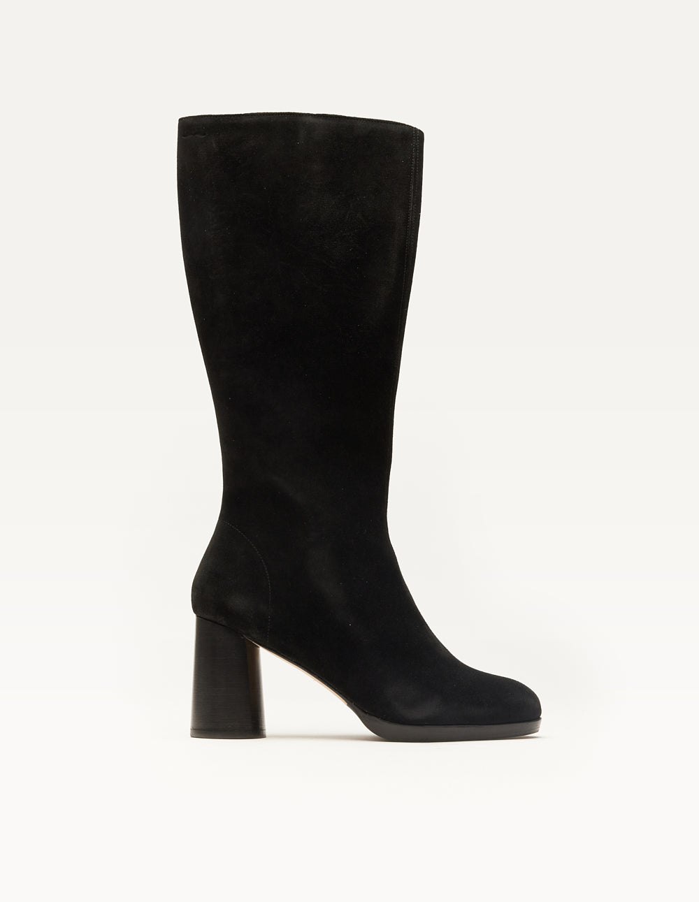 Bottes suede noir shop