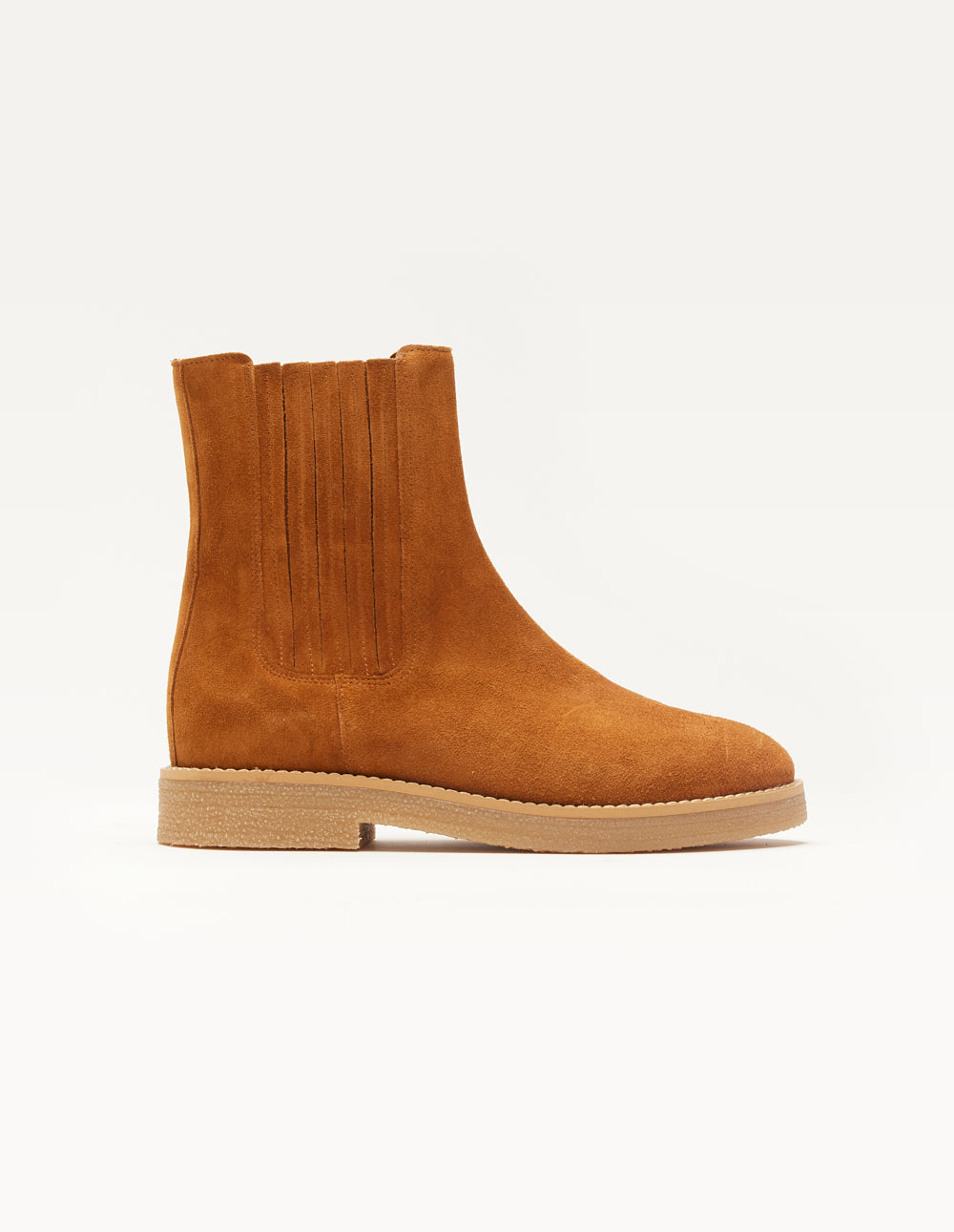 Bottines Isaure - Suède ambre