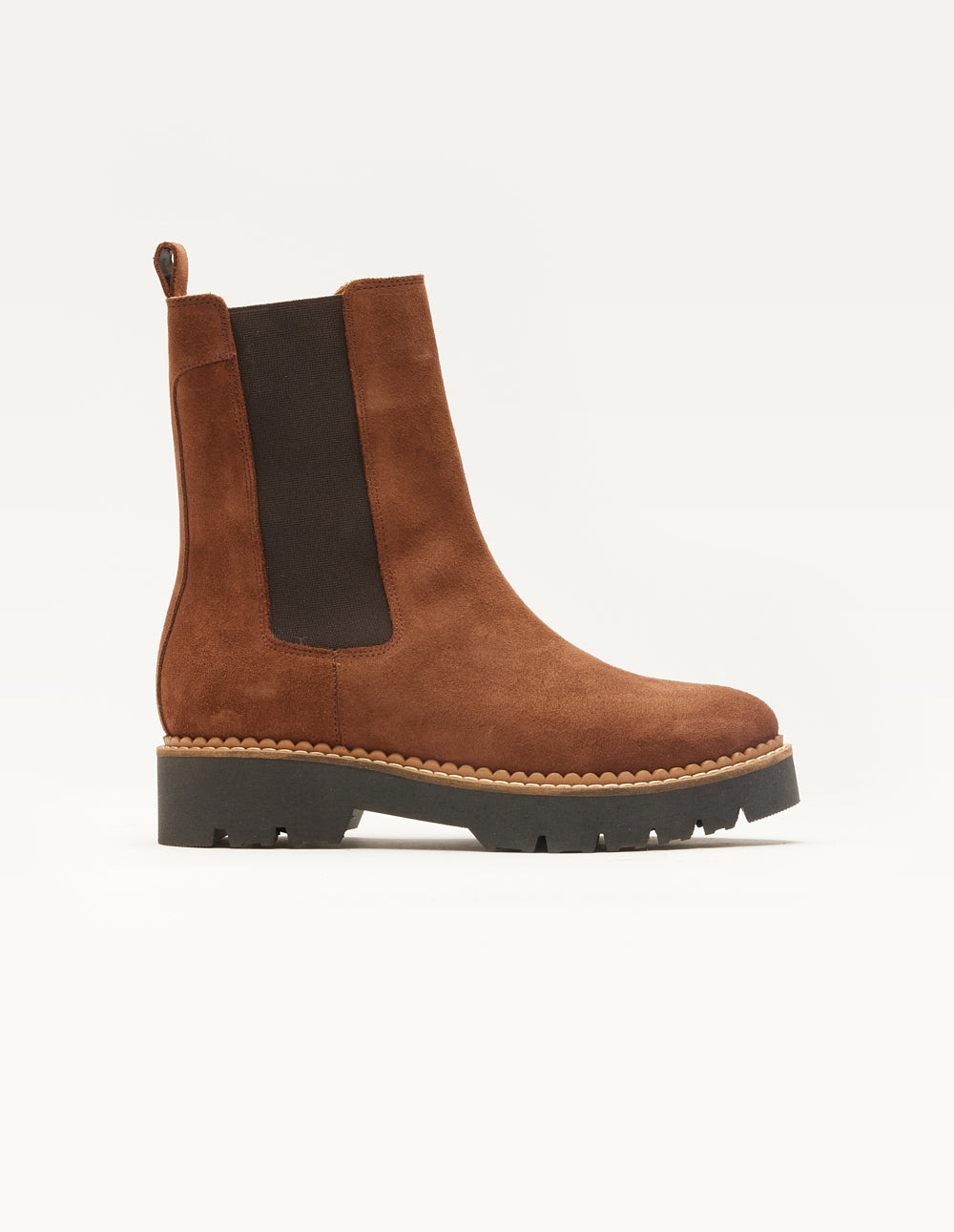 Bottines Poppy - Suède marron