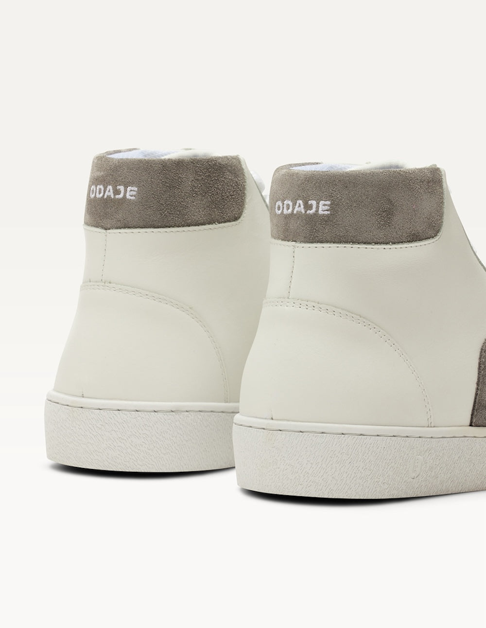 Baskets montantes Alexis - Blanc gris clair