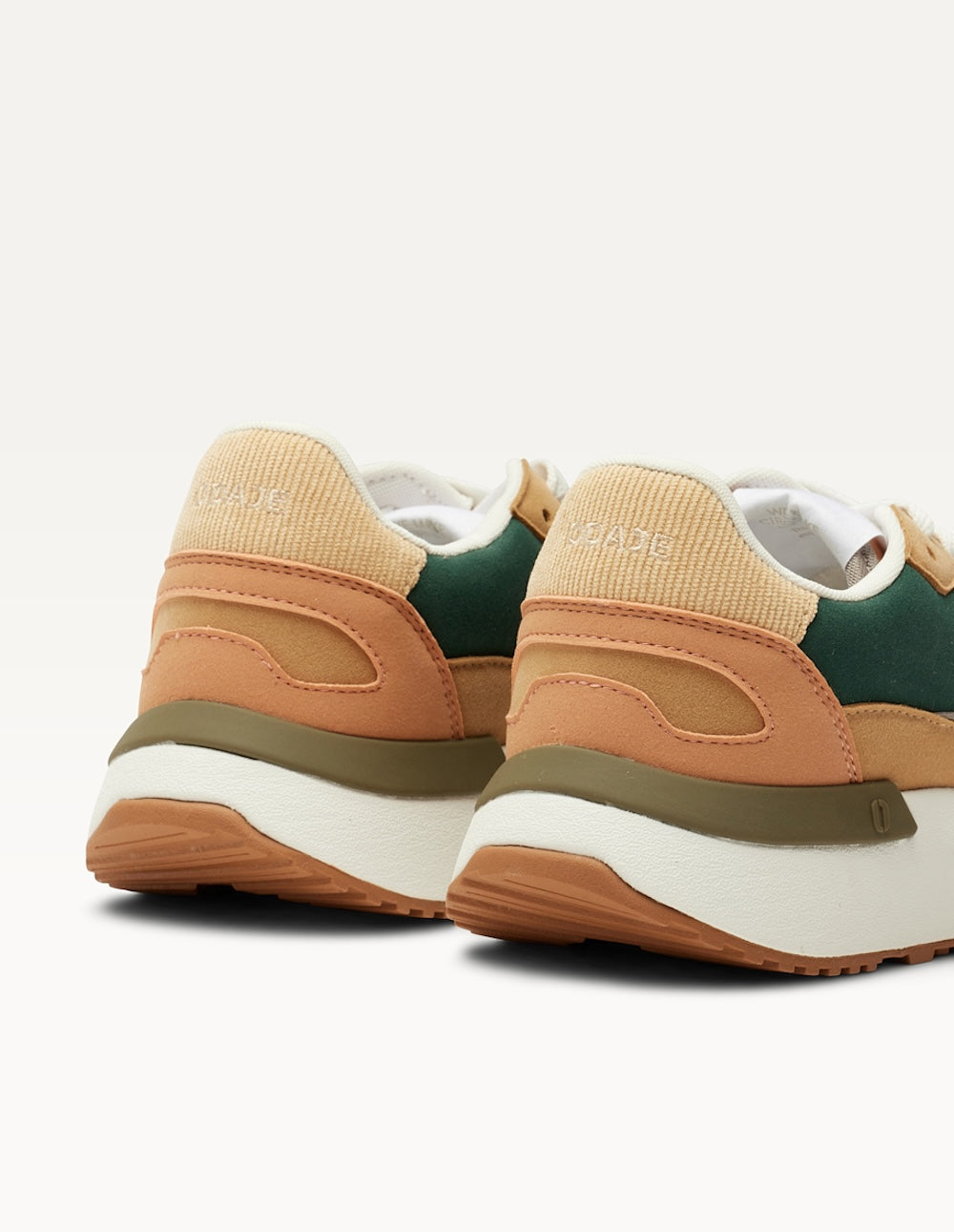 Baskets basses Anaelle - Pêche blanc canard