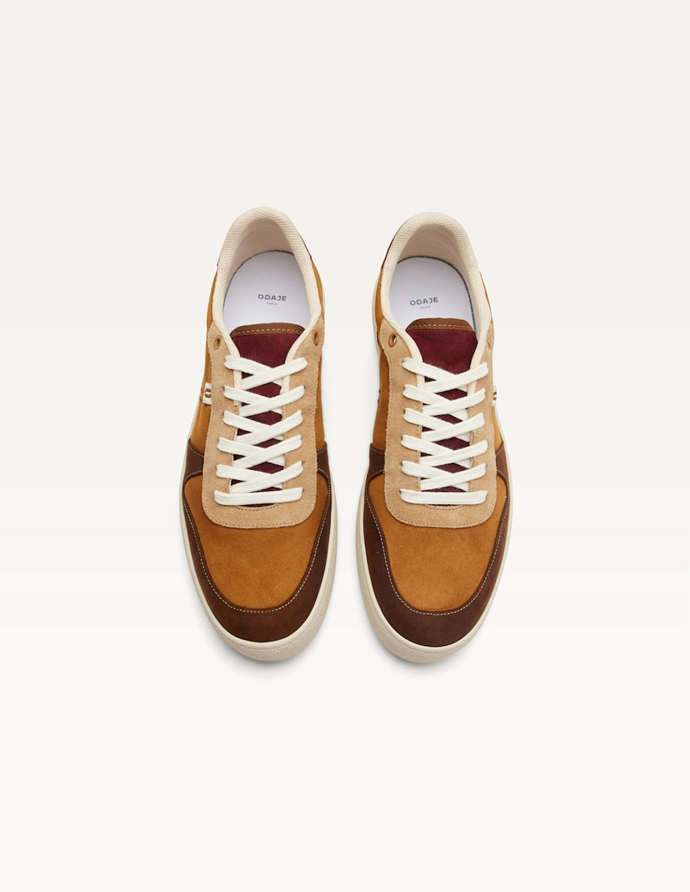 Baskets basses Arthur - Marron beige foncé