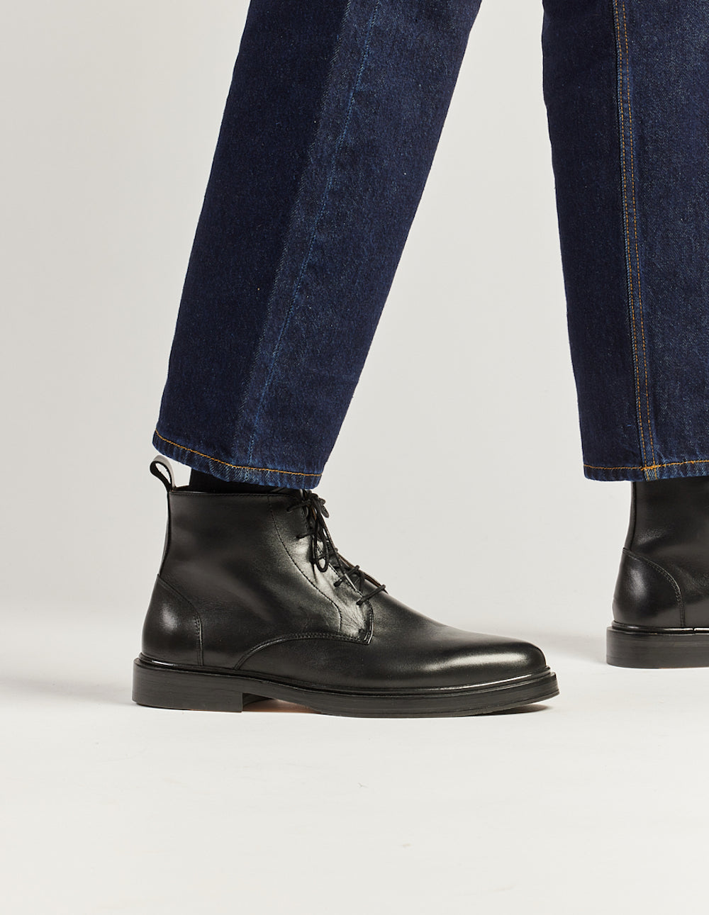 Bottines Guillaume - Cuir noir