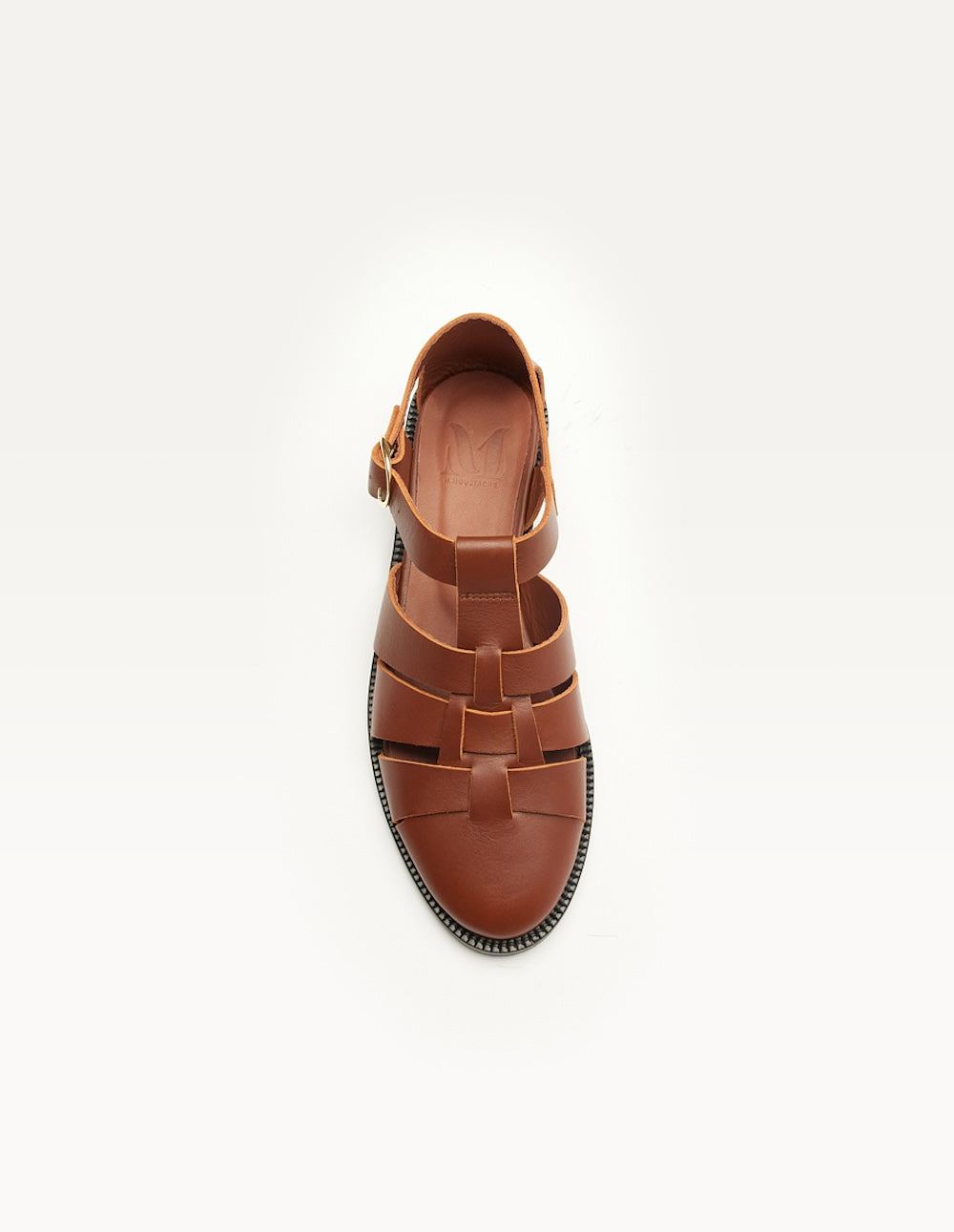 Sandales Inès - Cuir marron