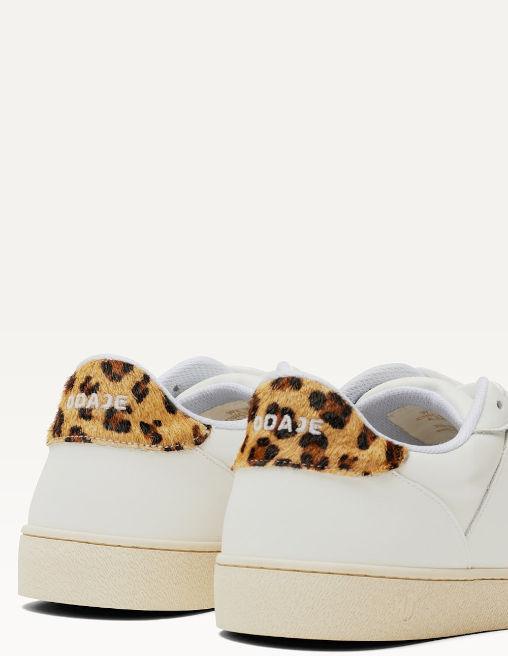 Baskets basses Marie - Gris clair blanc pony