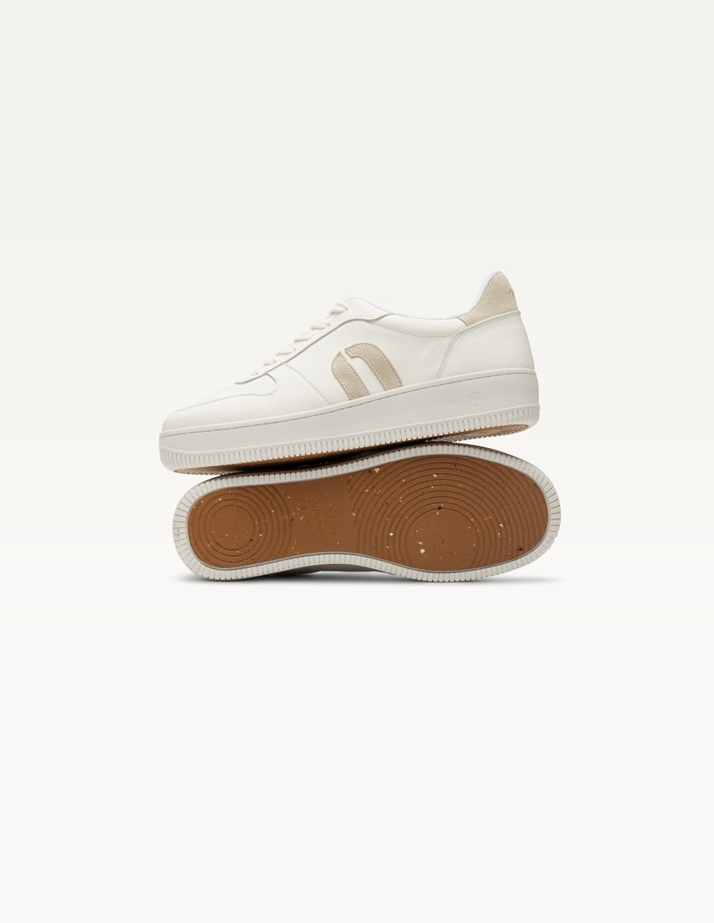 Baskets basses Marilou - Blanc gris clair