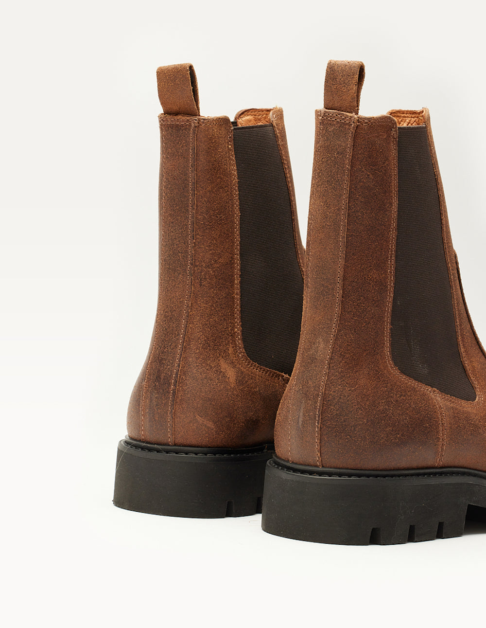 Bottines Raoul - Suède huilé marron