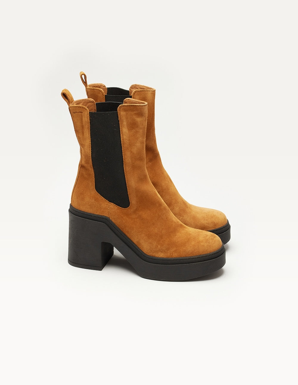Heeled boots Sophie - Amber Suede