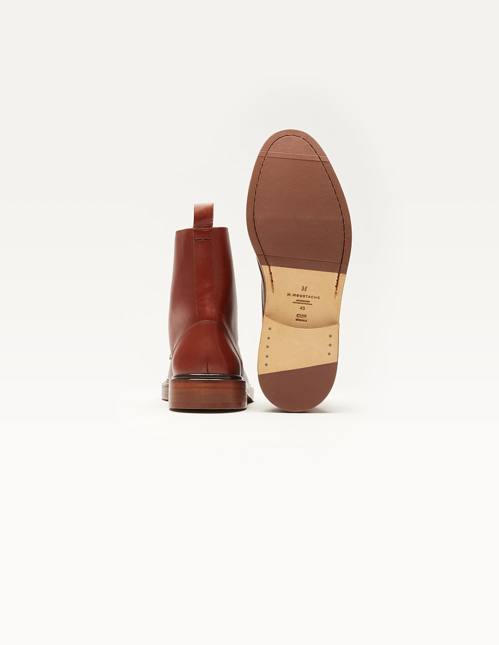 Bottines Timothée - Cuir cognac