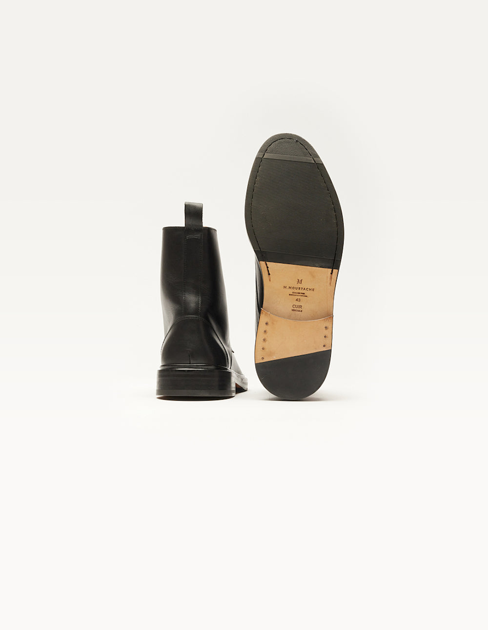 Bottines Timothée - Cuir noir