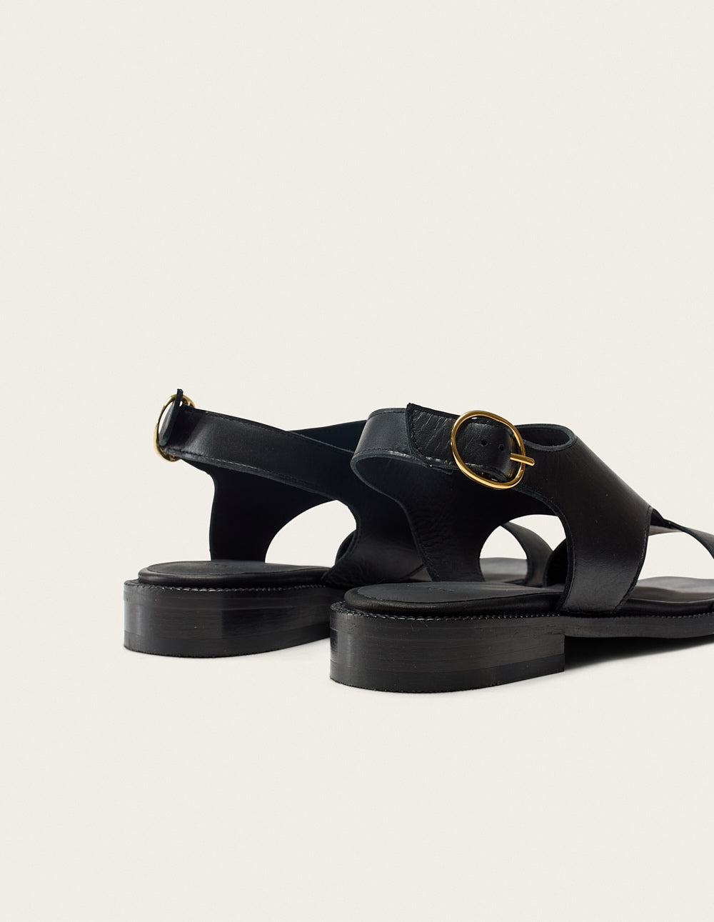 Sandales Corte - Cuir noir