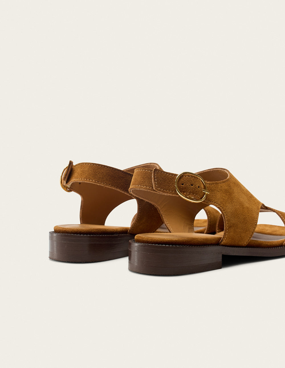 Sandales Corte - Suède ambre