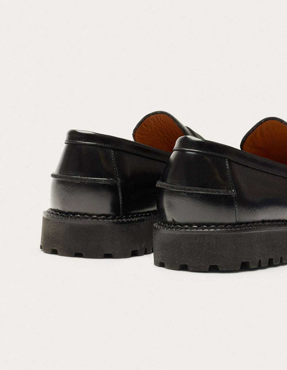 Mocassins Elliot - Cuir box noir