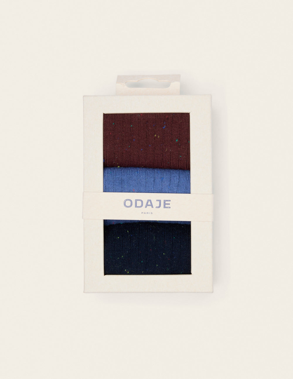 Pack of 3 Socks - Nep multicolor burgundy blue navy