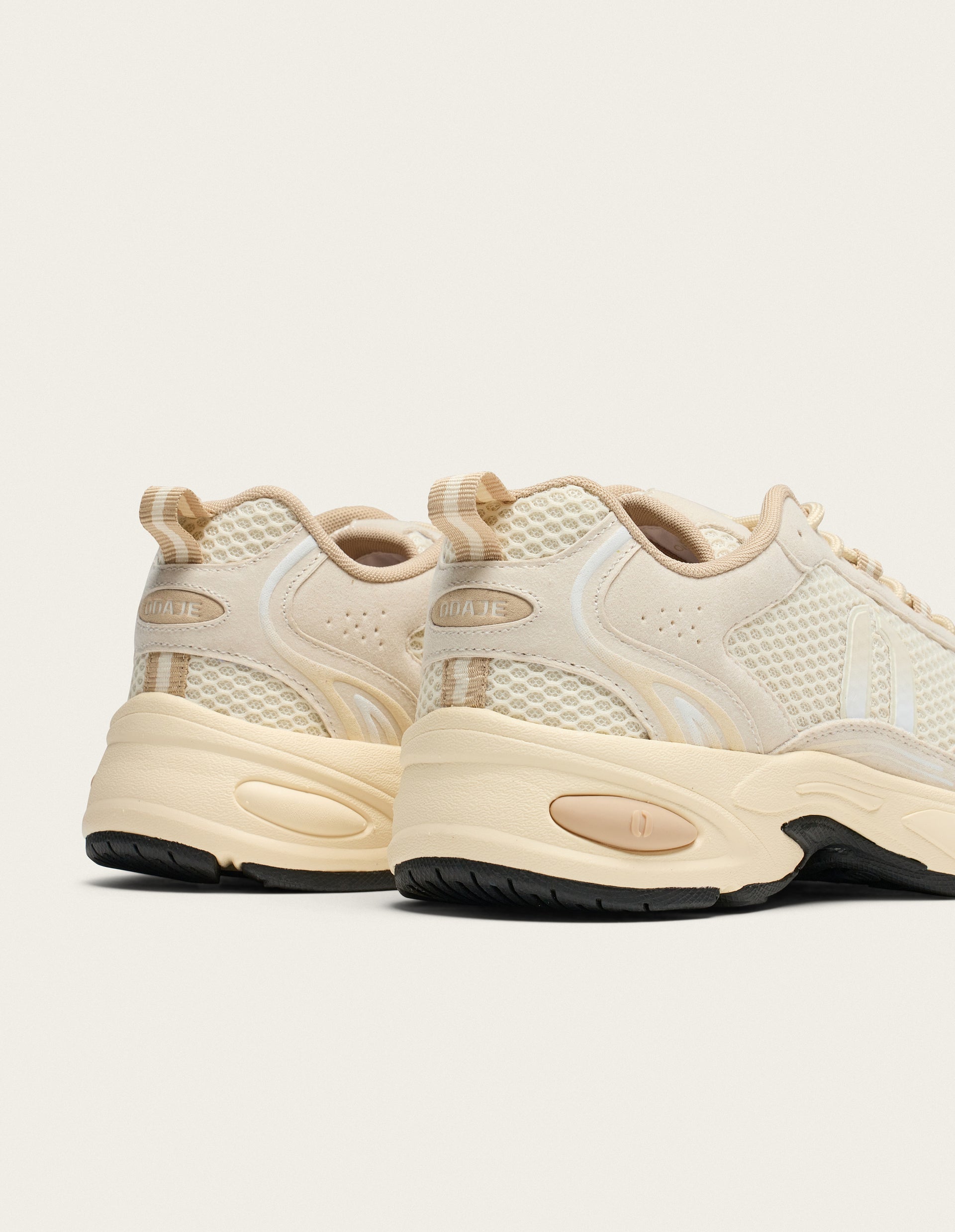 Baskets basses May - Crème