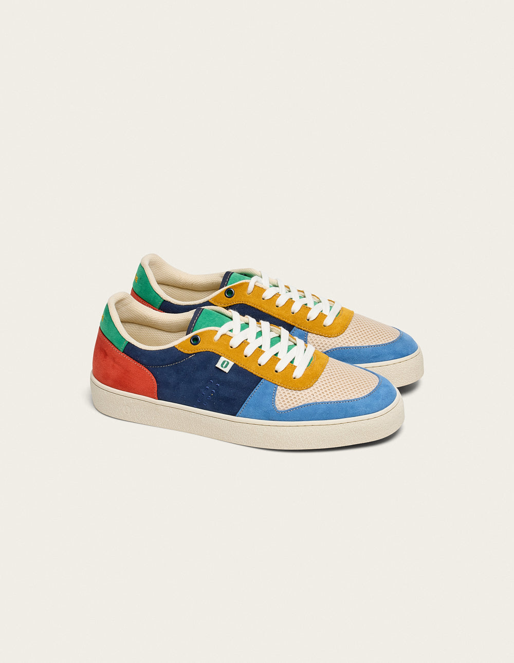 Low-top trainers Arthur - Mustard blue