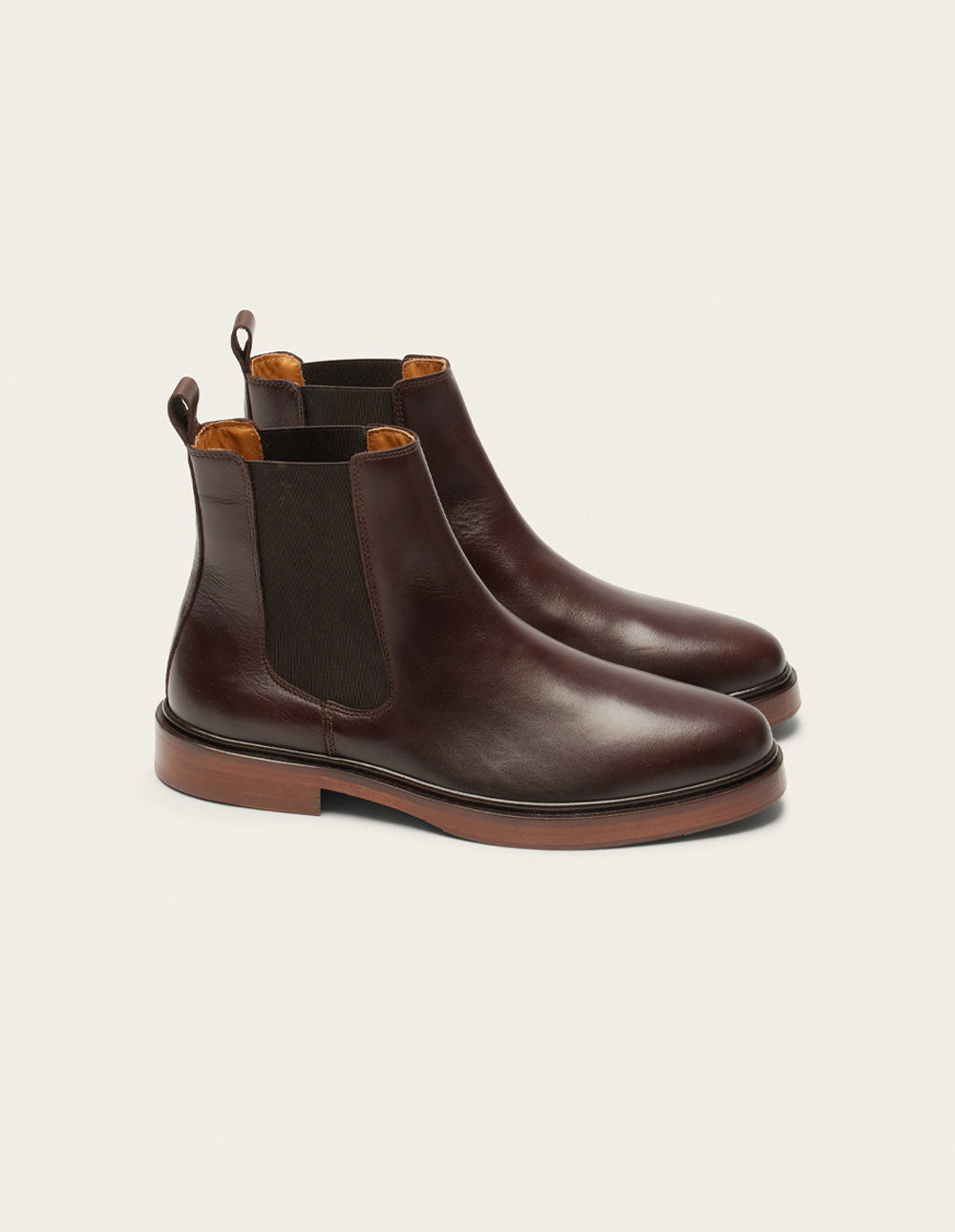 Bottines Nicolas - Cuir marron