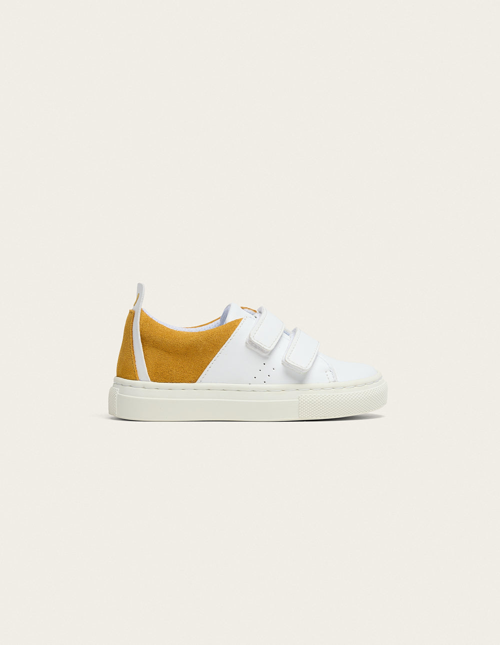 René children's trainers - Mustard white