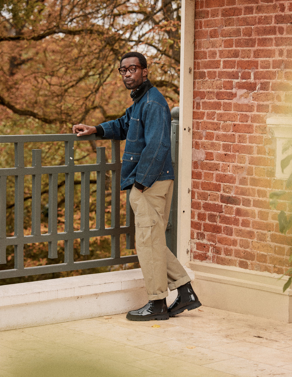 Bottines Liam - Cuir box noir