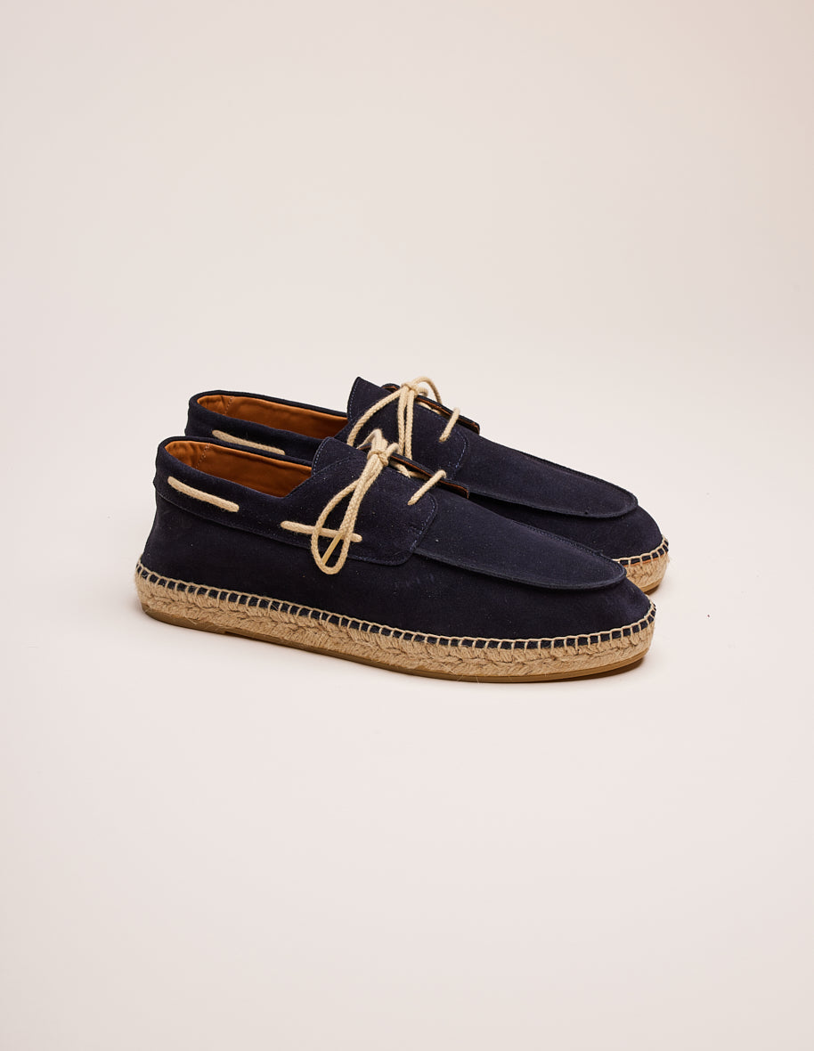 Wedges Matteo Navy suede