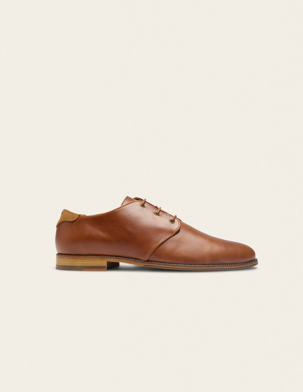 Derbies Alphonse - Cuir pull-up Miel
