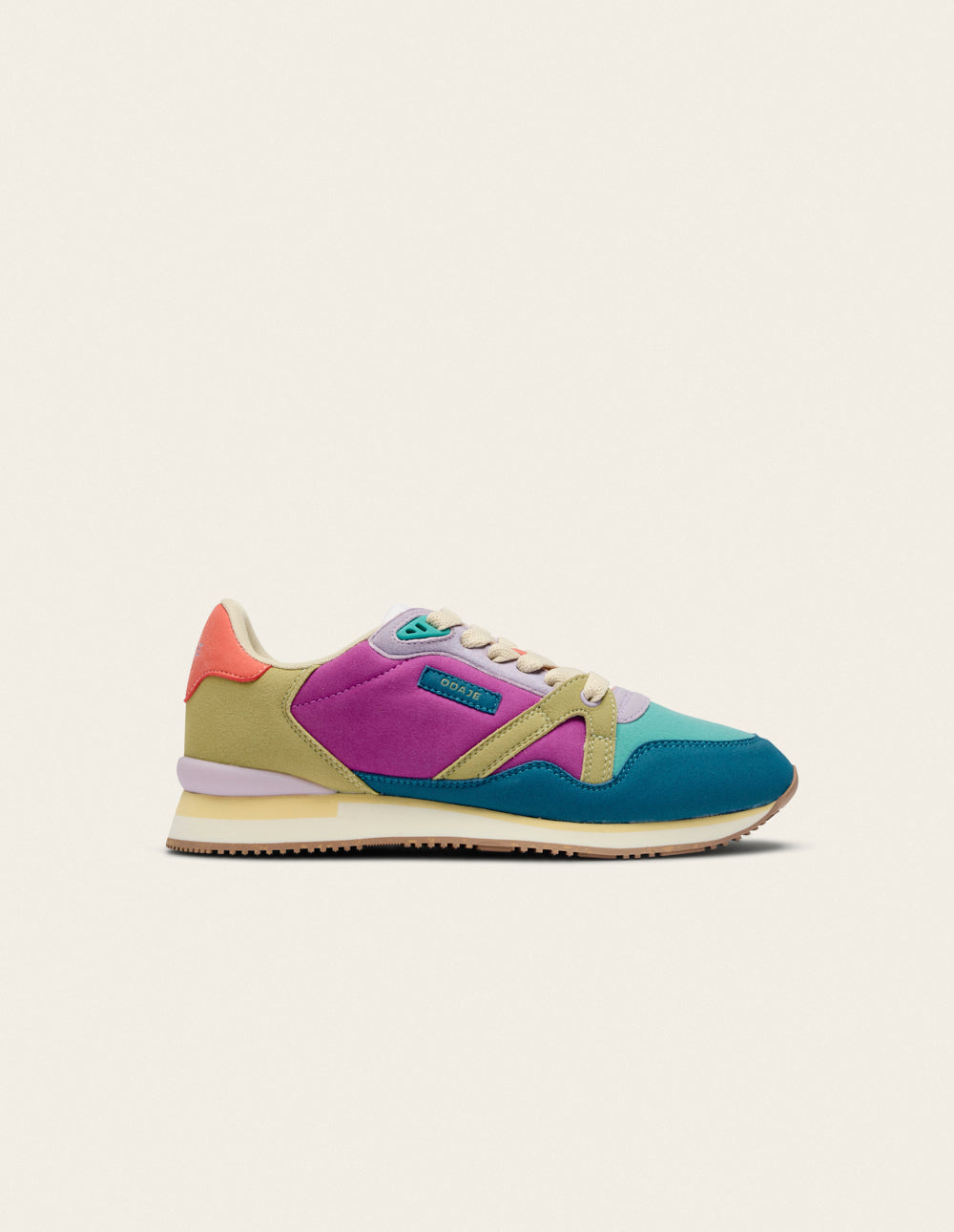 Andrée low-top trainers - Lilac water blue