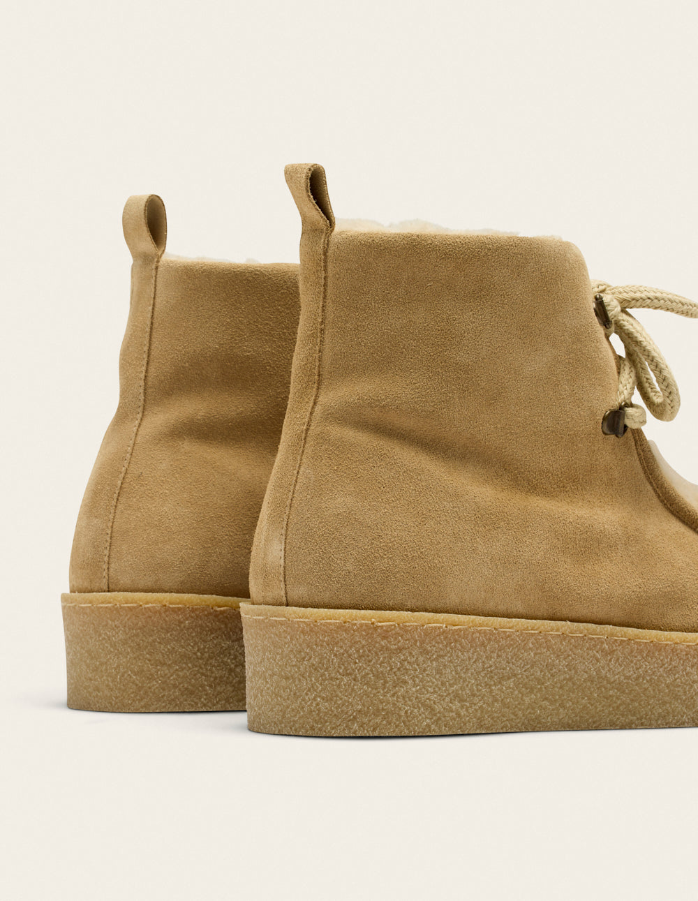 Bottes fourrées Anouck - Suède taupe