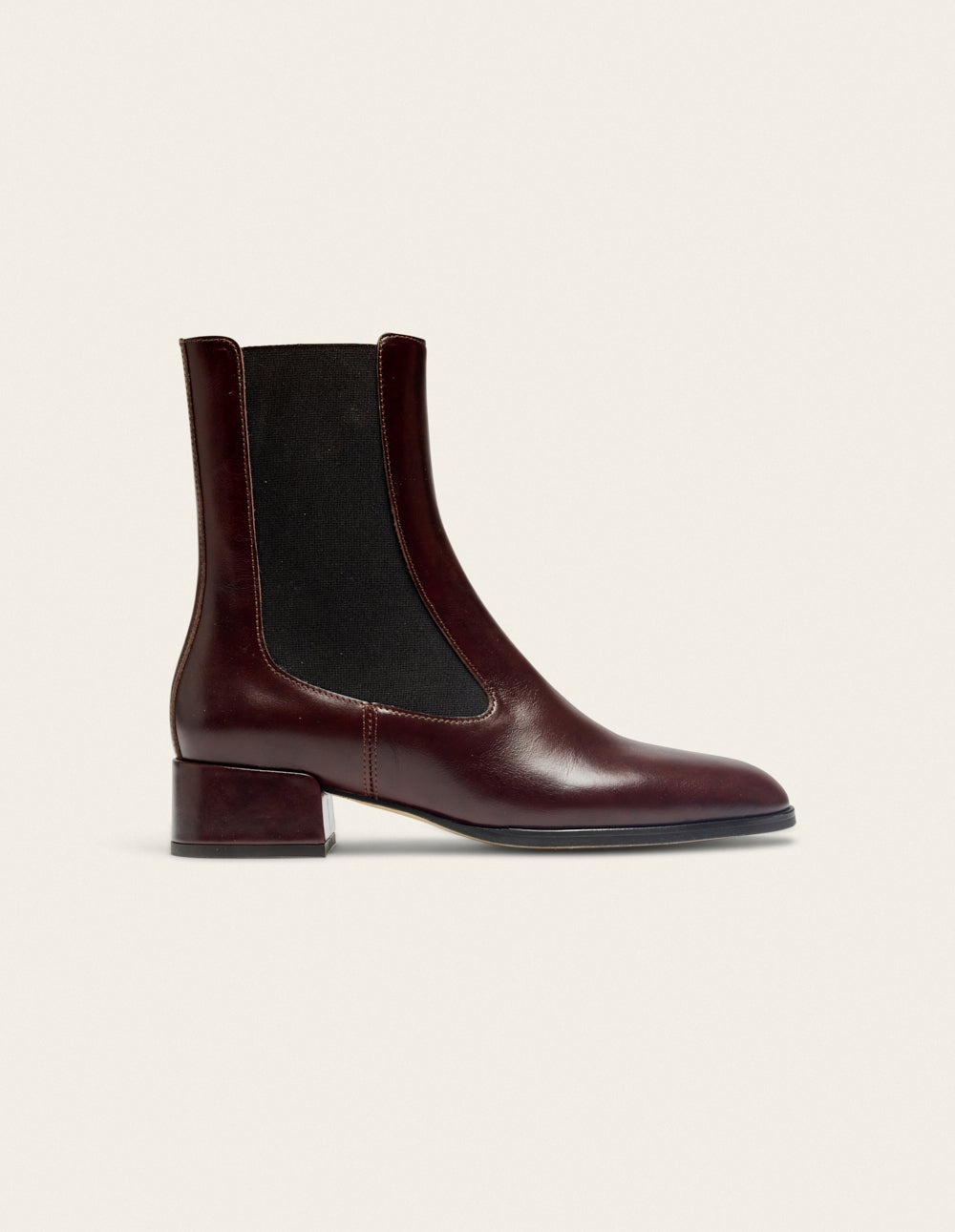 Delina ankle boots - Brown leather