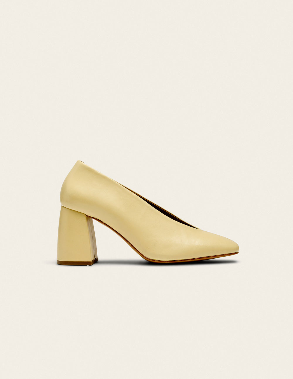 Escarpins Ilamis - Cuir amande