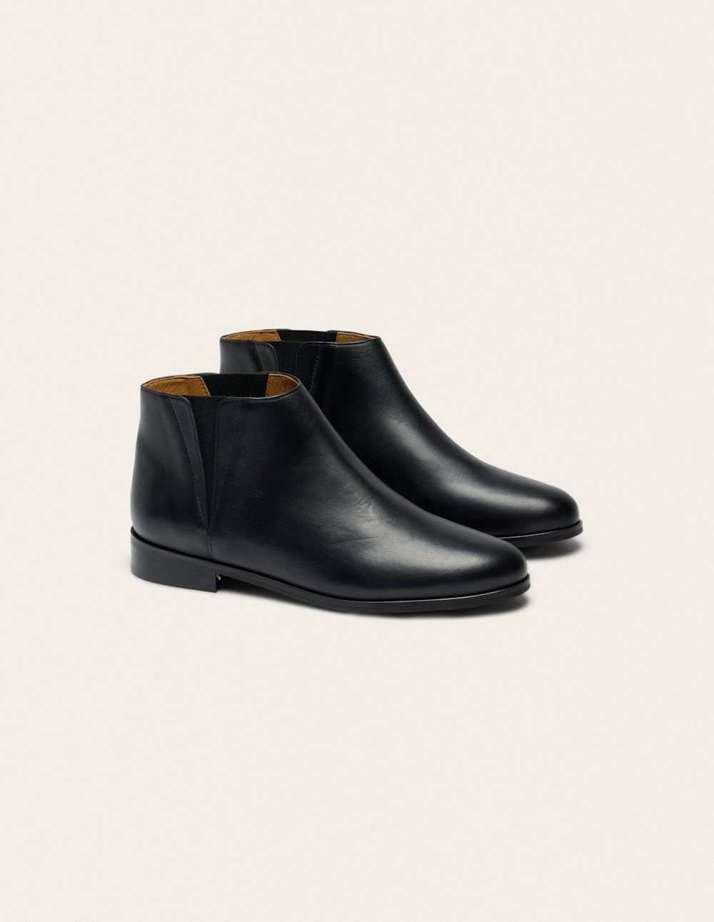 Bottines Jeanne B - Cuir noir