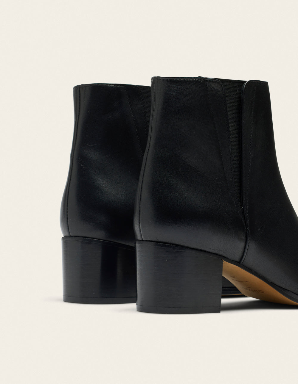 Bottines à talons Jeanne M - Cuir noir