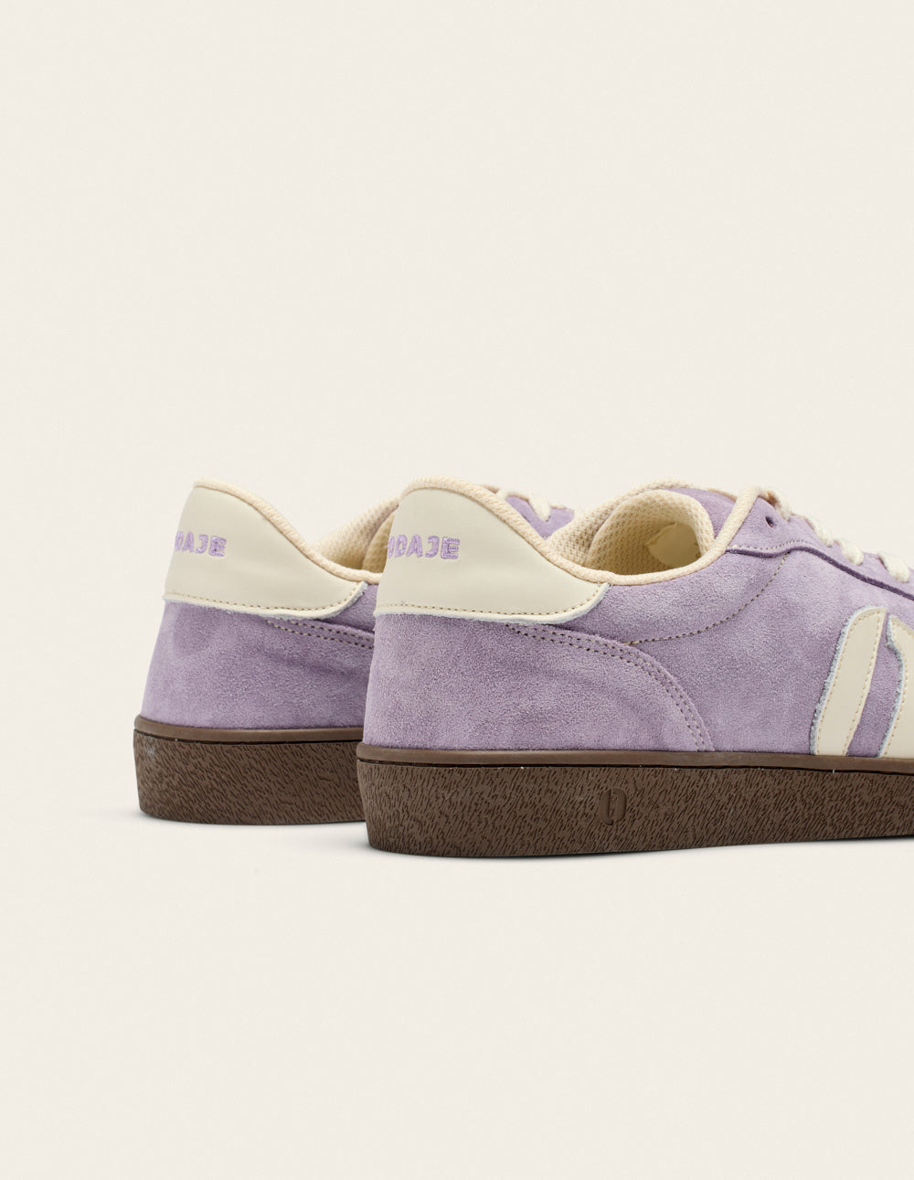 Baskets basses Lucia - Lilas écru