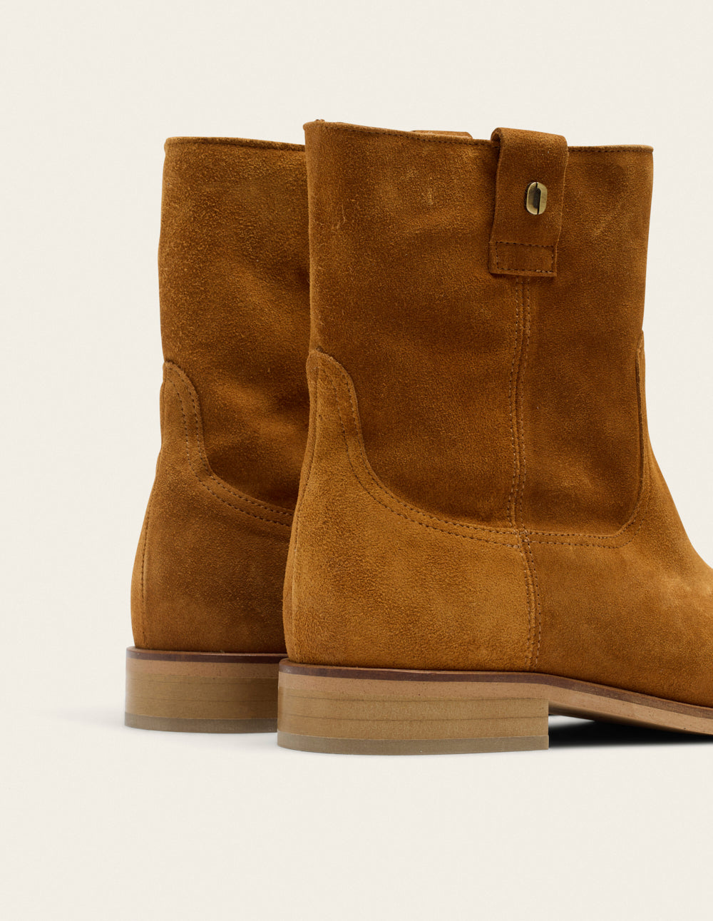 Bottines Marthe - Suède ambre