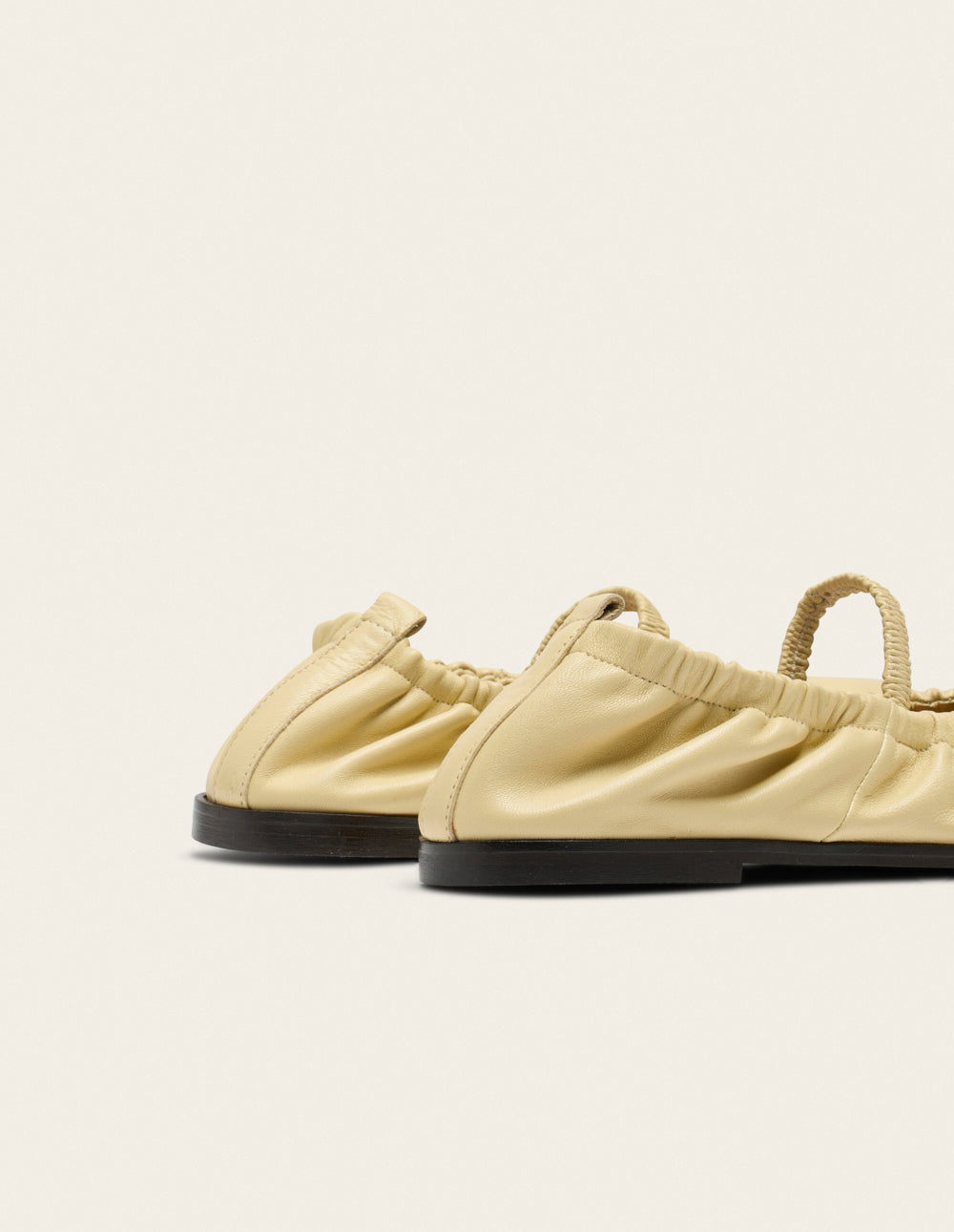 Ballerines Miluna - Cuir amande