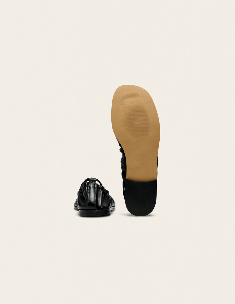 Ballerines Miluna - Cuir noir