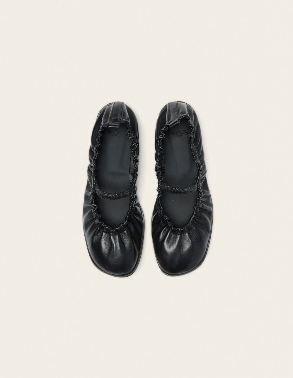 Ballerines Miluna - Cuir noir