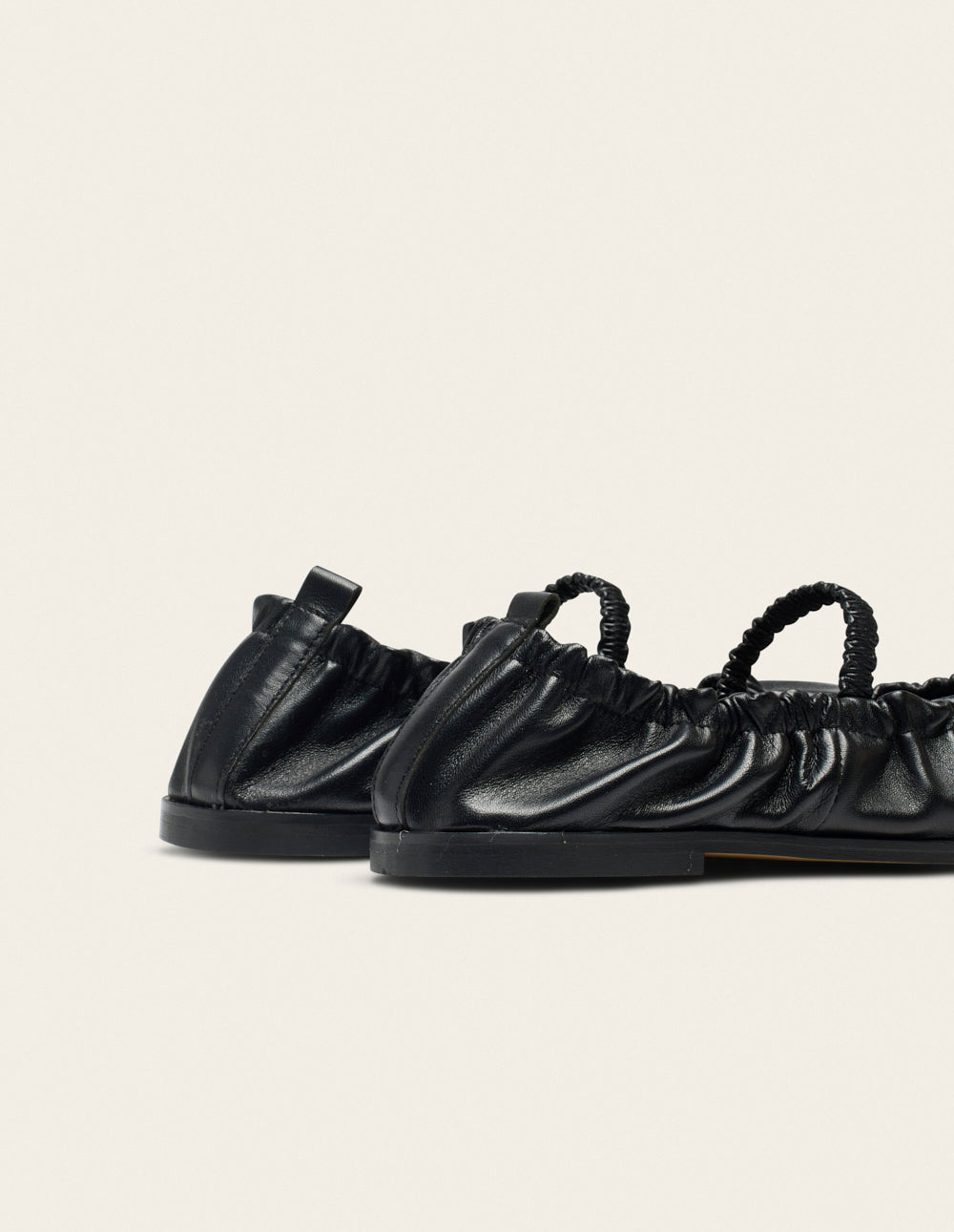 Ballerines Miluna - Cuir noir