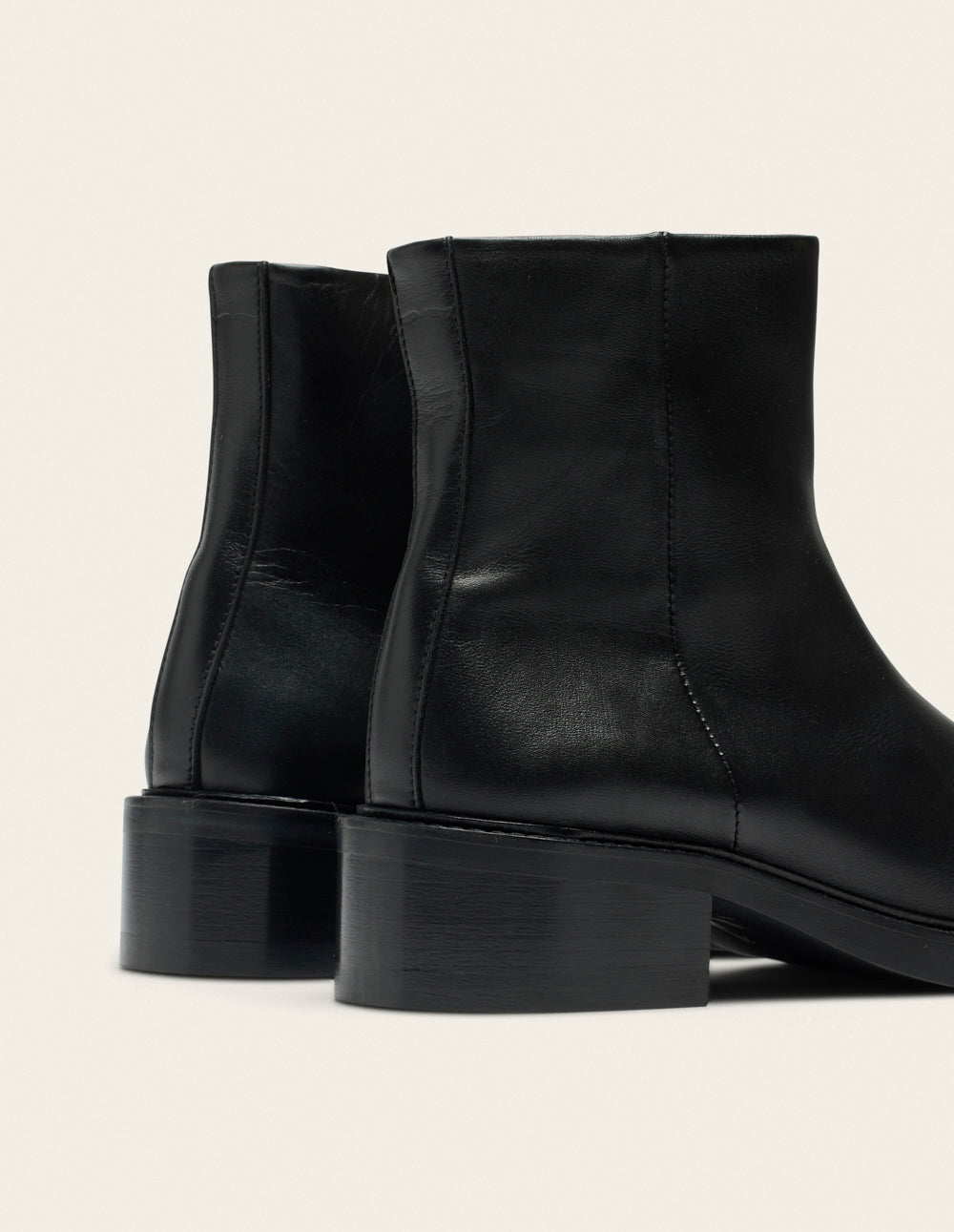 Bottines Virginie - Cuir noir