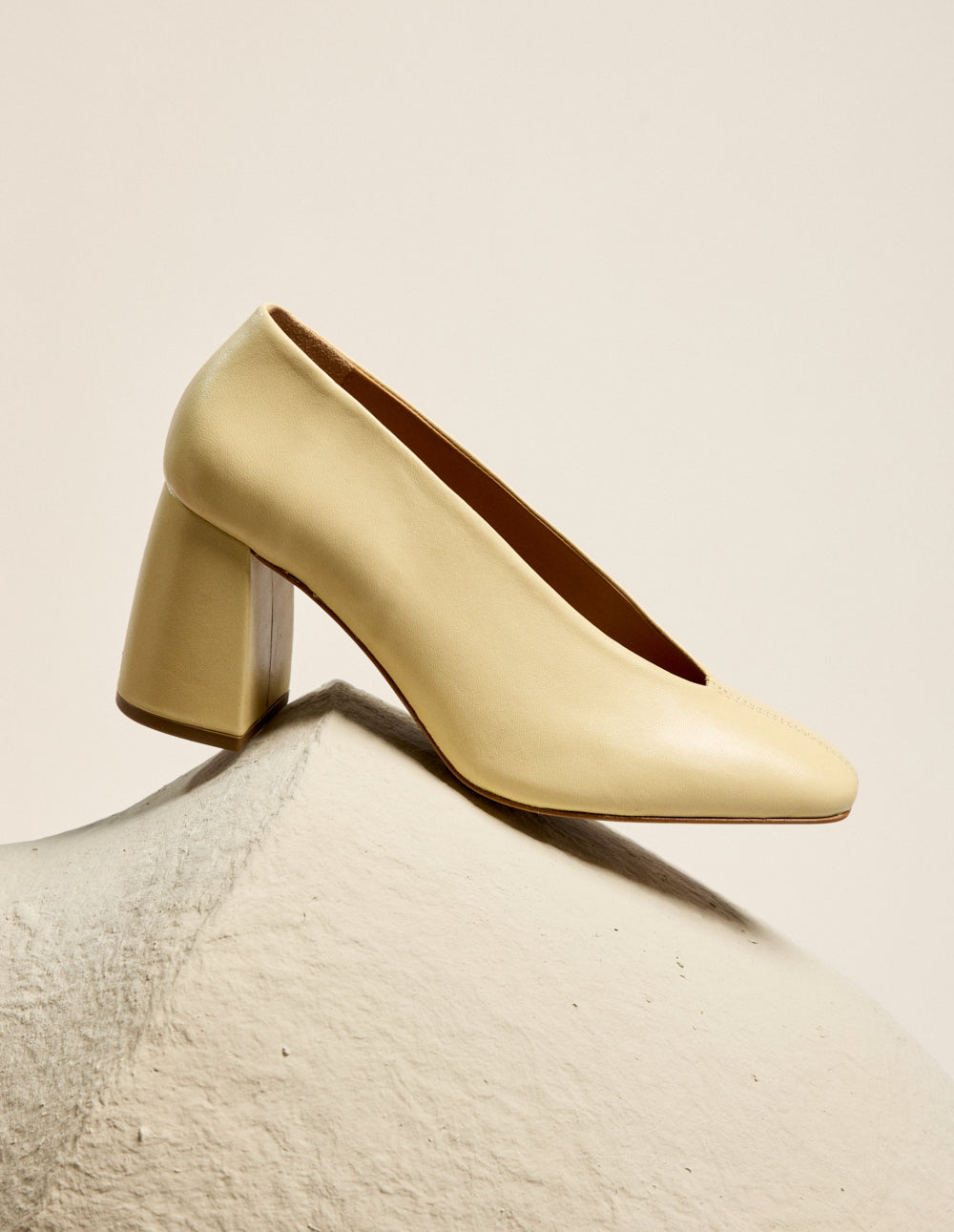 Escarpins Ilamis - Cuir amande