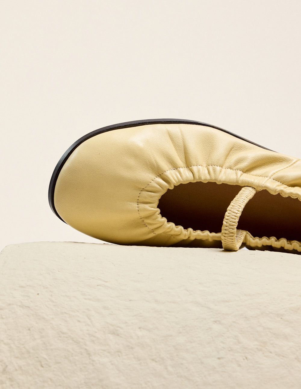 Ballerines Miluna - Cuir amande