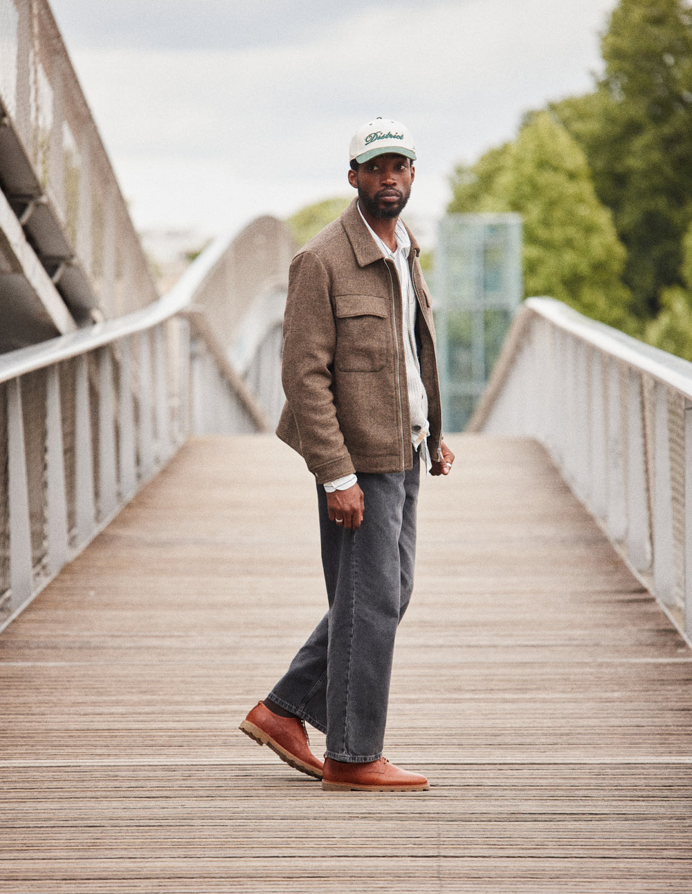 Derbies Simon - Pull up grainé miel