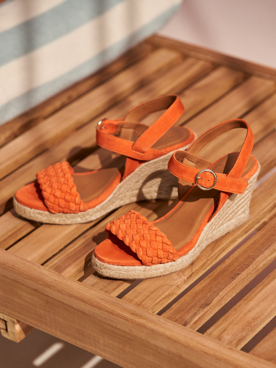 Espadrilles espagnoles compensées cheap