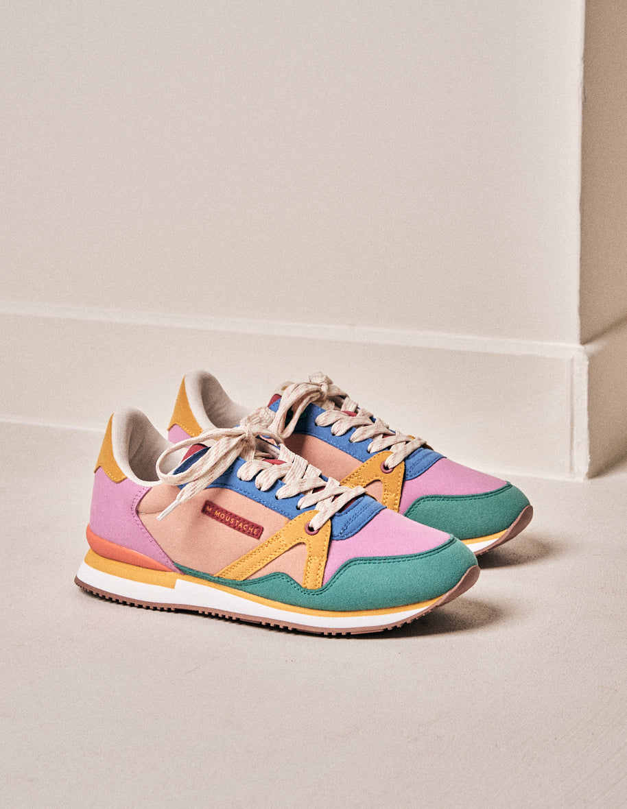 Sneakers m moustache top